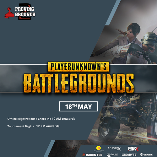 PUBG tournament in Proving Grounds 2